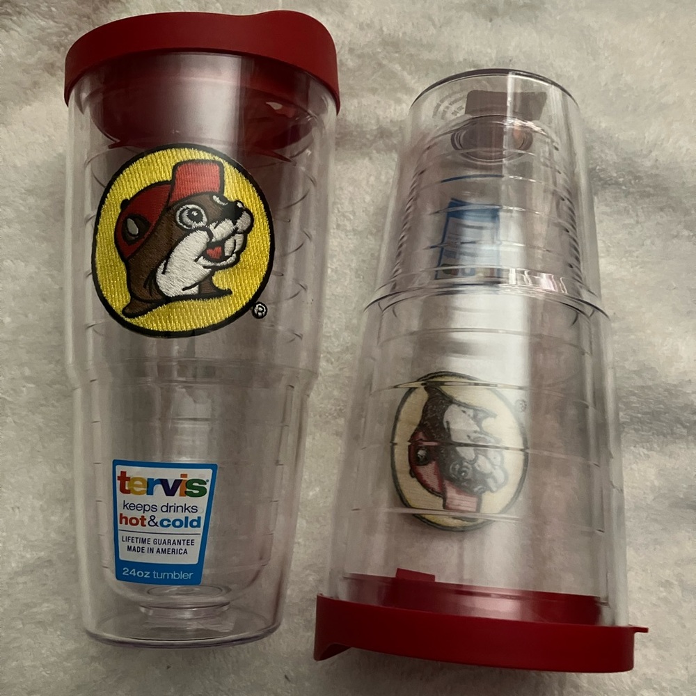 Set of 2 Buccie’s Tervis 24 ounce Tumblers